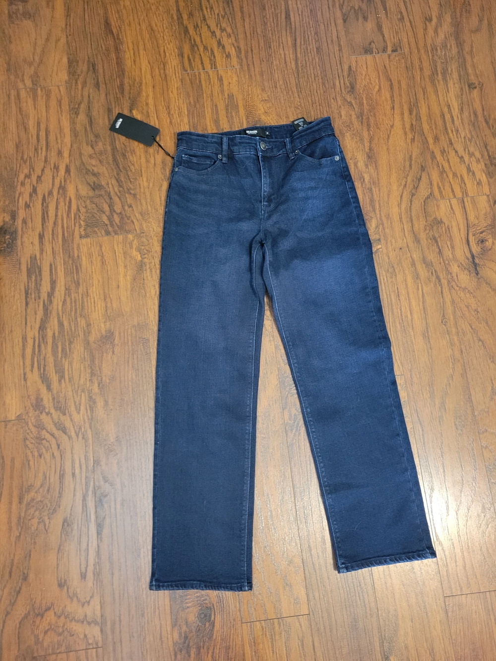Hudson Jeans Women's Dark Indigo Straight Leg Jeans